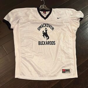 Nike white smackover buckaroos jersey 3XL EUC